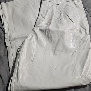 7 For All Mankind Glossy Cream Jacket